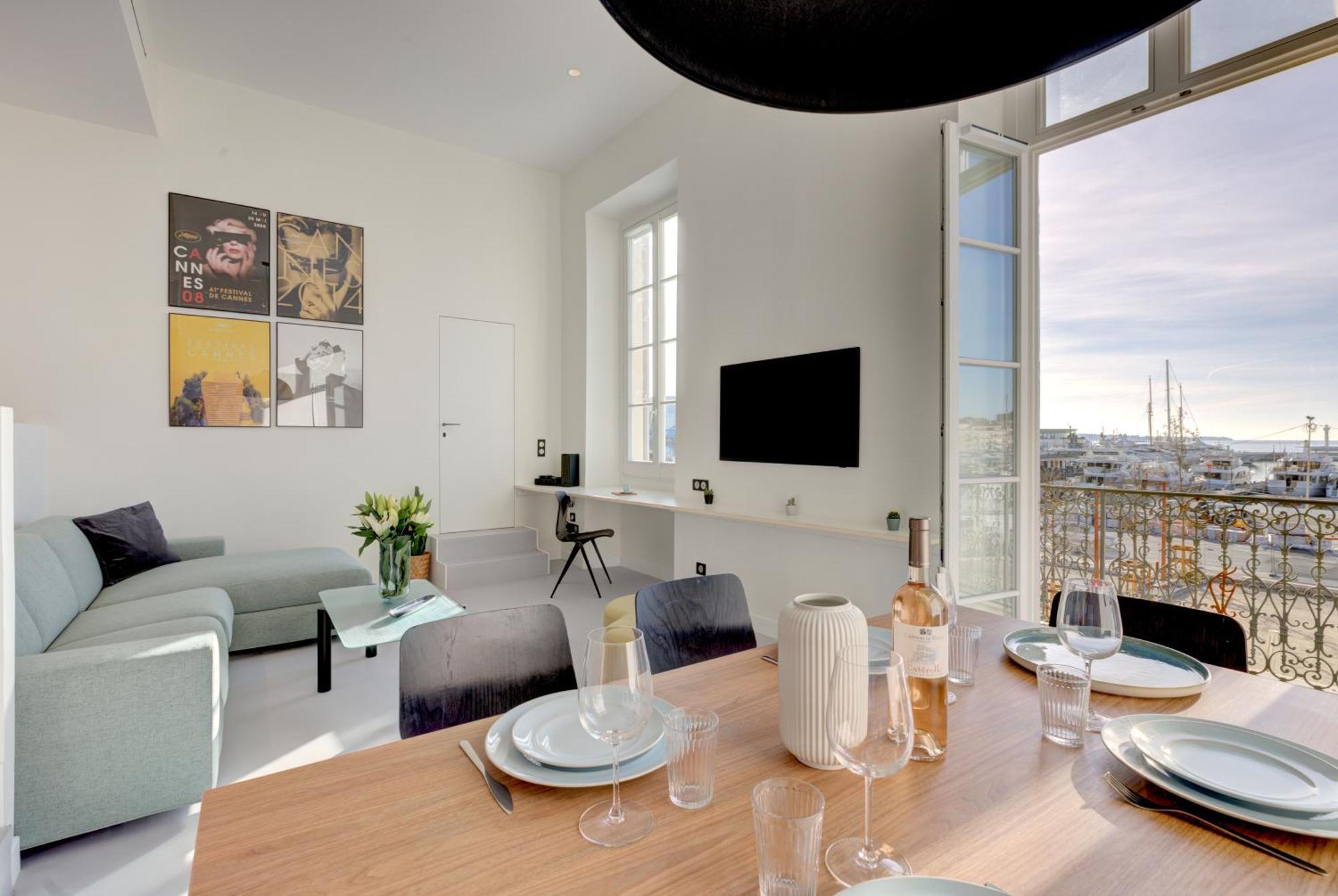 Immogroom - Appartements Luxueux - 2Min Du Palais - Vue Mer - Clim Cannes Zewnętrze zdjęcie