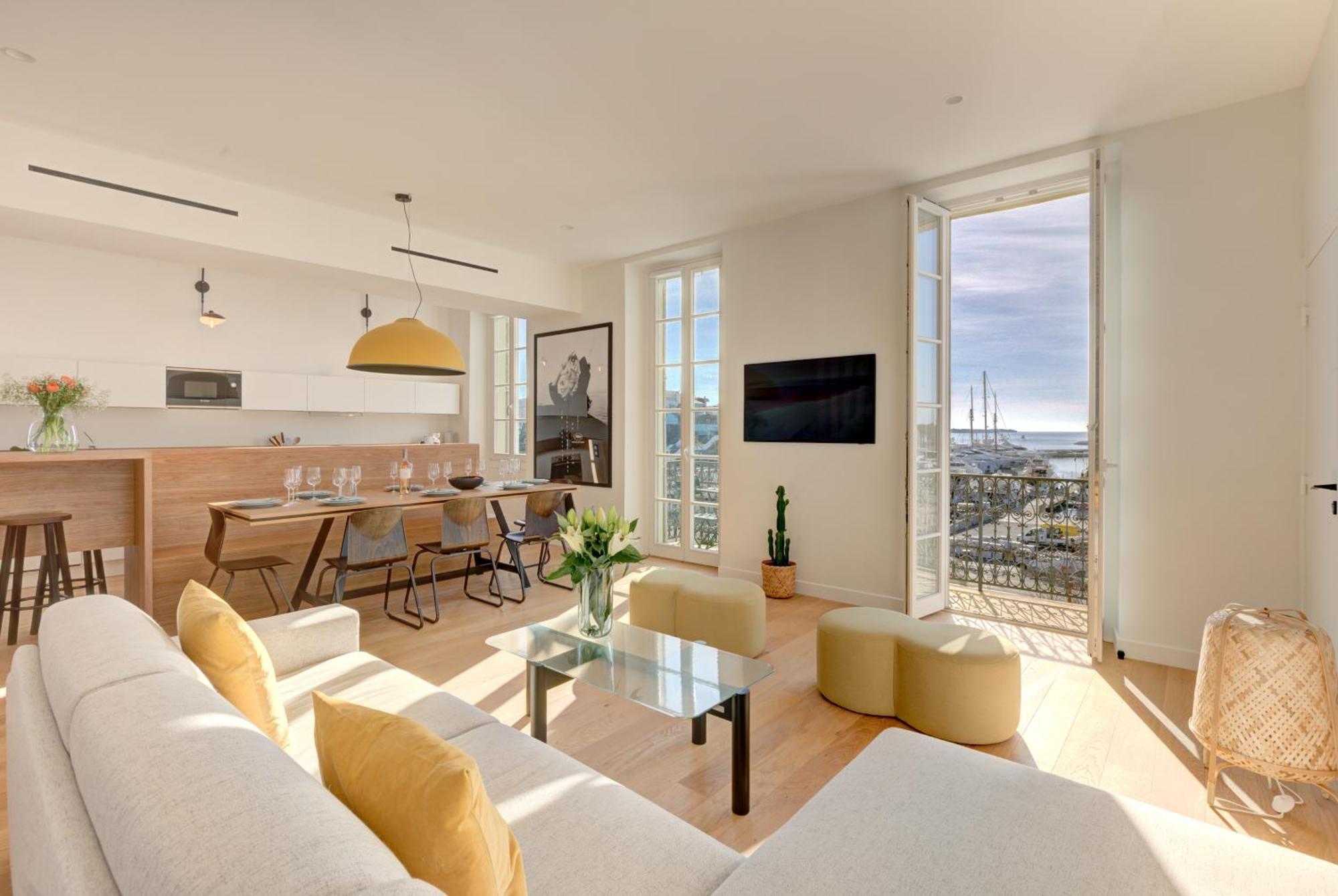 Immogroom - Appartements Luxueux - 2Min Du Palais - Vue Mer - Clim Cannes Zewnętrze zdjęcie